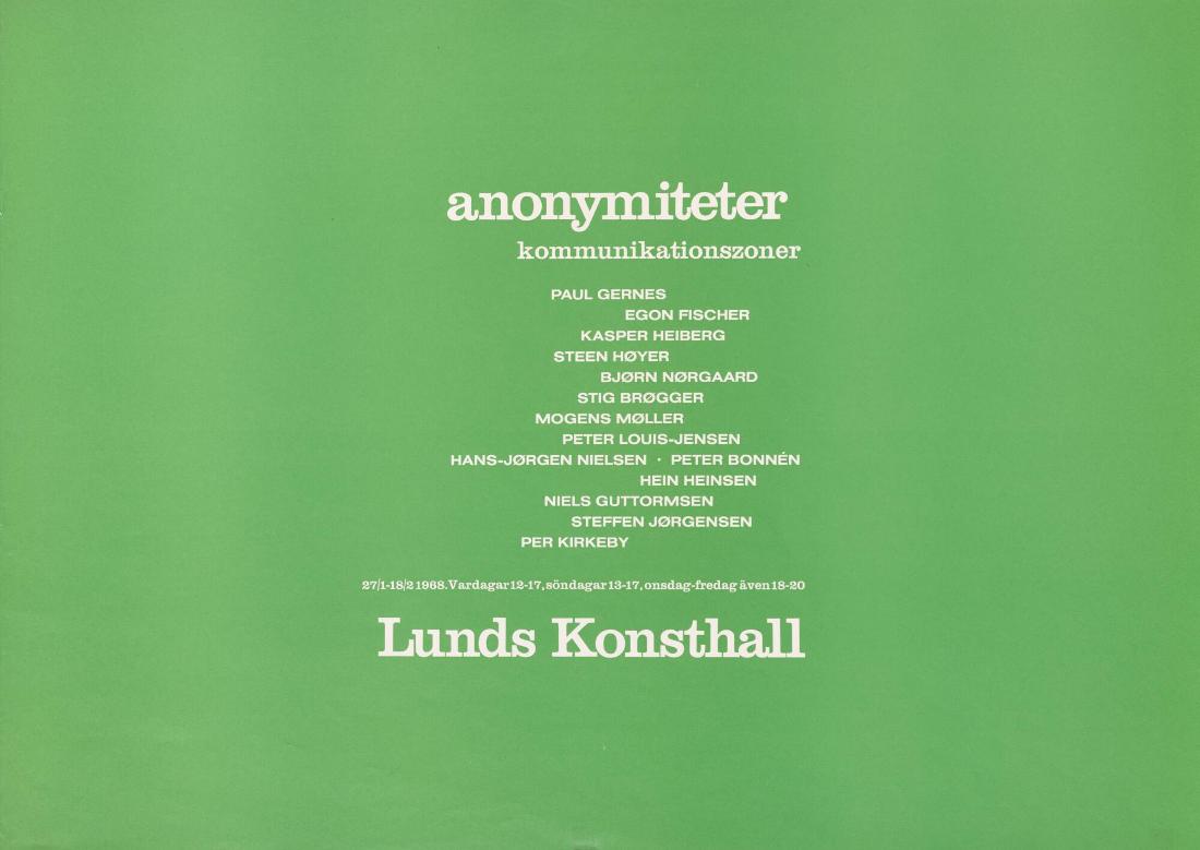 Anonymiteter, kommunikationszoner
