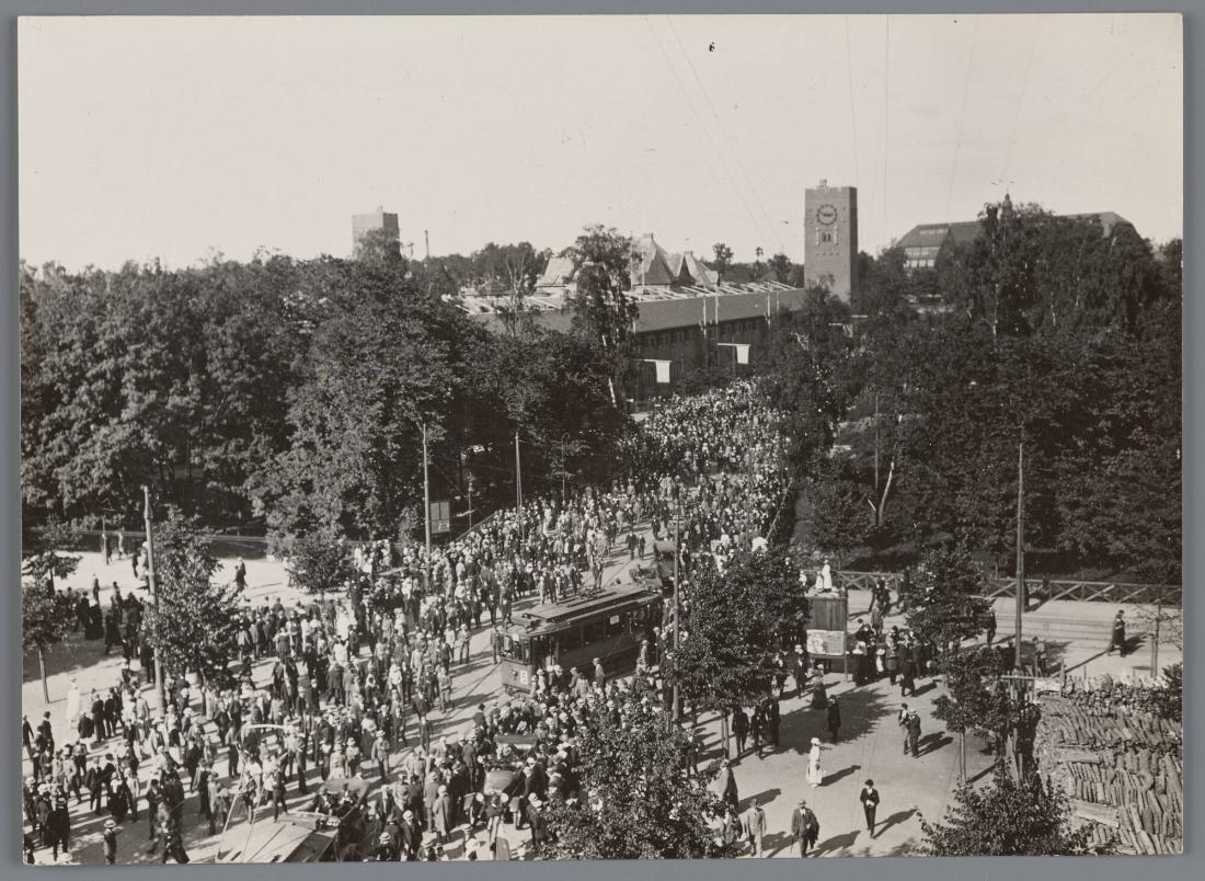 Stockholm, Stadion after matchens slut