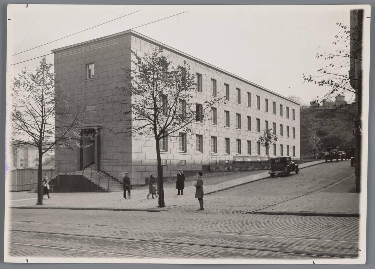 Stockholm: Åt Biokemiska forskningen uppfördes denna byggnad 1929