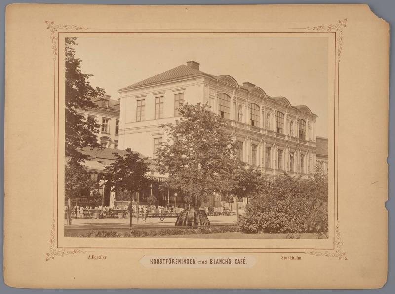 Konstföreningen med Blanch´s café