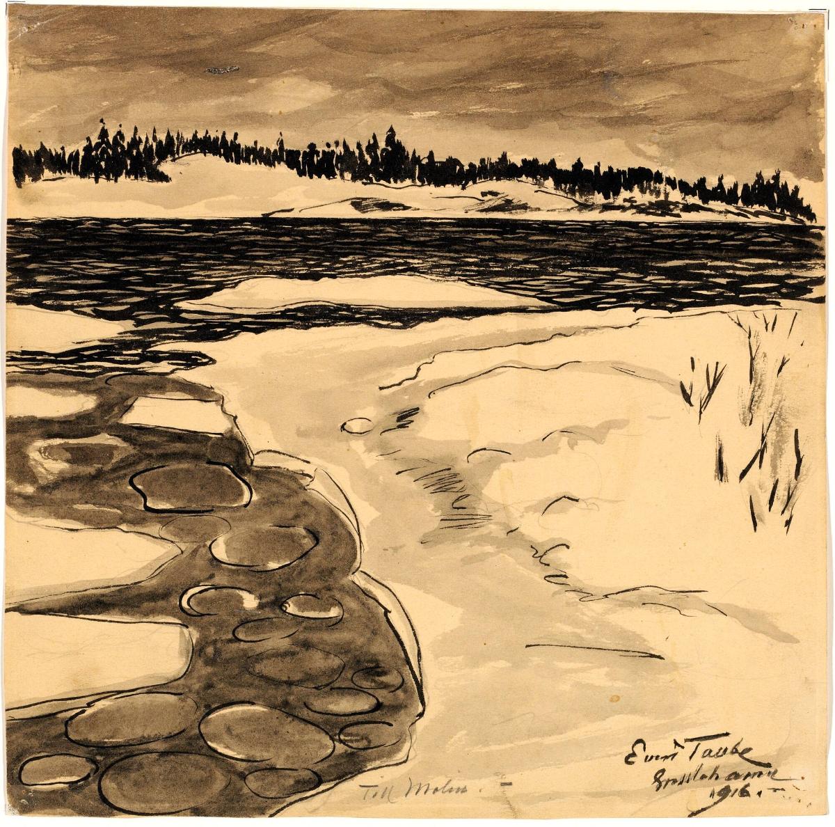 Grisslehamn 1916. Till Malin