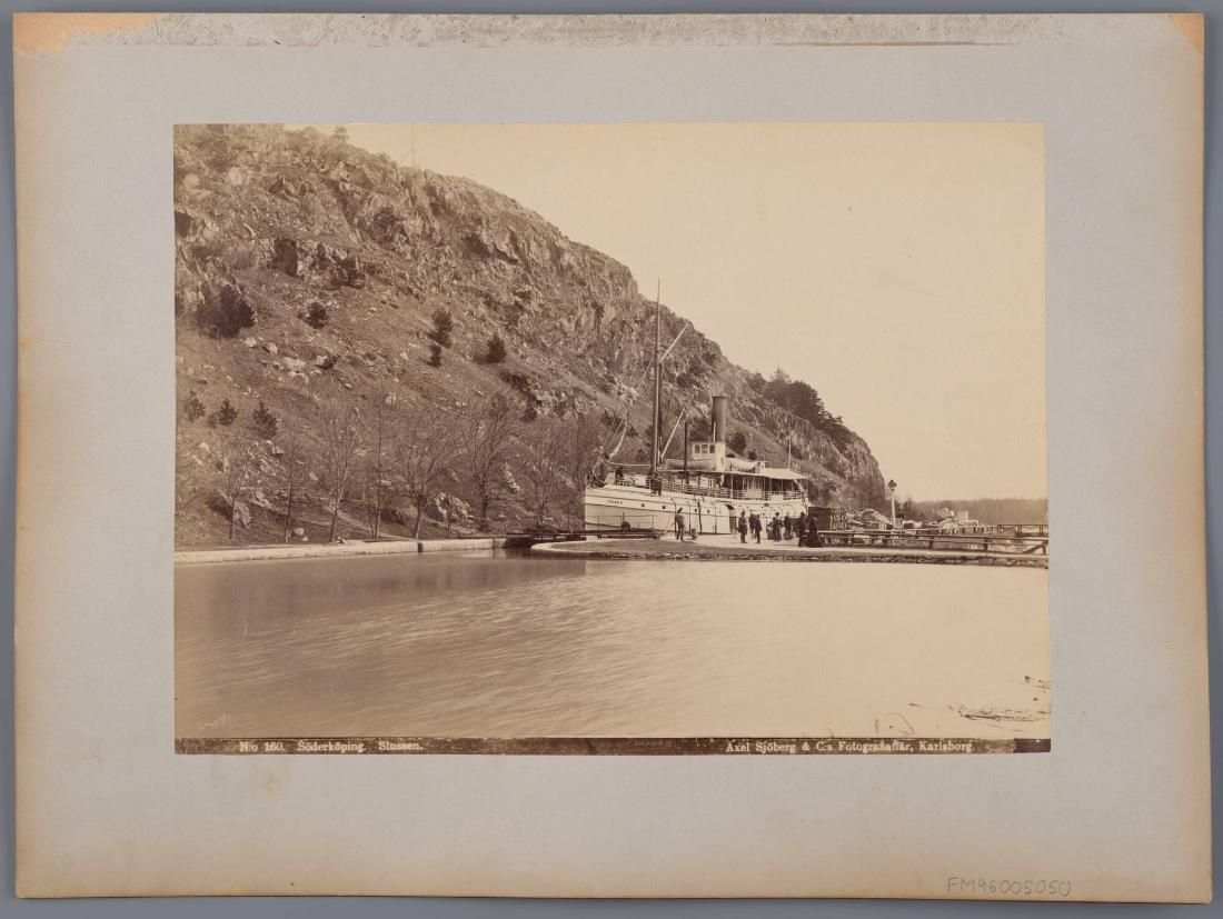 N:o 160. Söderköping. Slussen