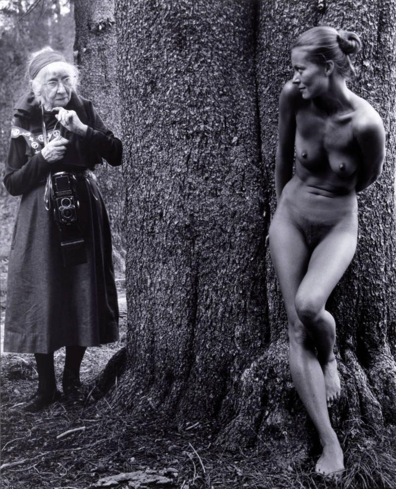 Imogen Cunningham and Twinka, Yosemite