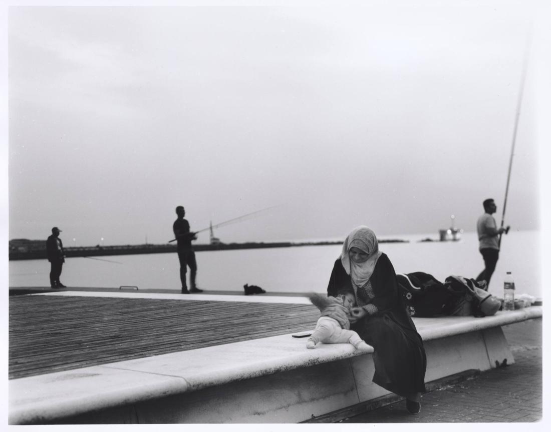 Kvinna med barn. Ur serien Blind Spot, I didn't know their stories, but we had the same eyes