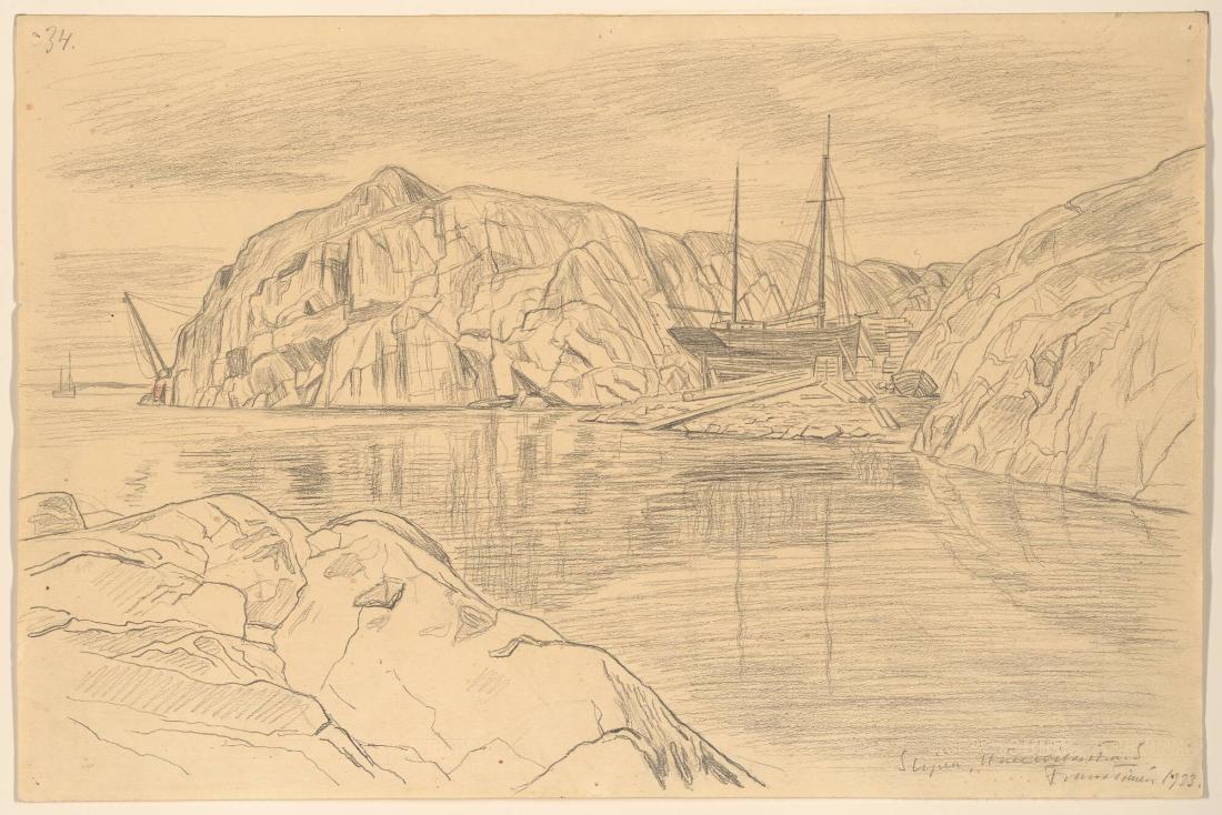 Slipen, Hälleviksstrand