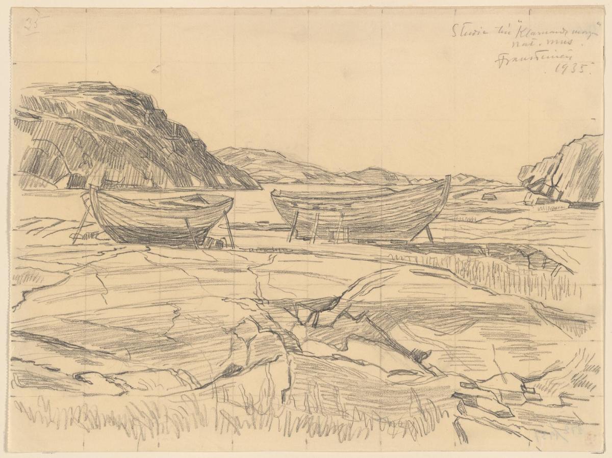 Studie till 'Klarnande morgon' (NM 3115)