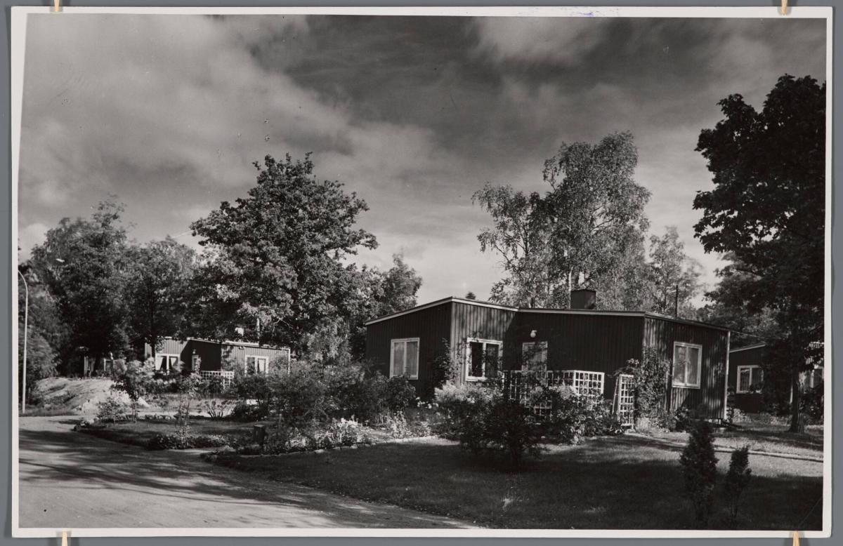 Arbetarebostäder vid Gustafsberg Porslinsfabrik