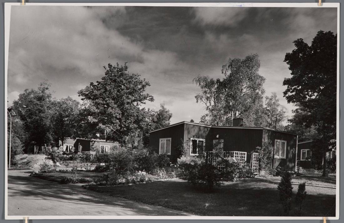 Arbetarebostäder vid Gustafsberg Porslinsfabrik