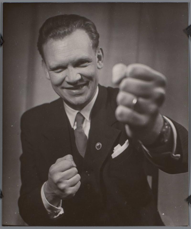 Åke Löwgren, kassör i Boxningsförbundet