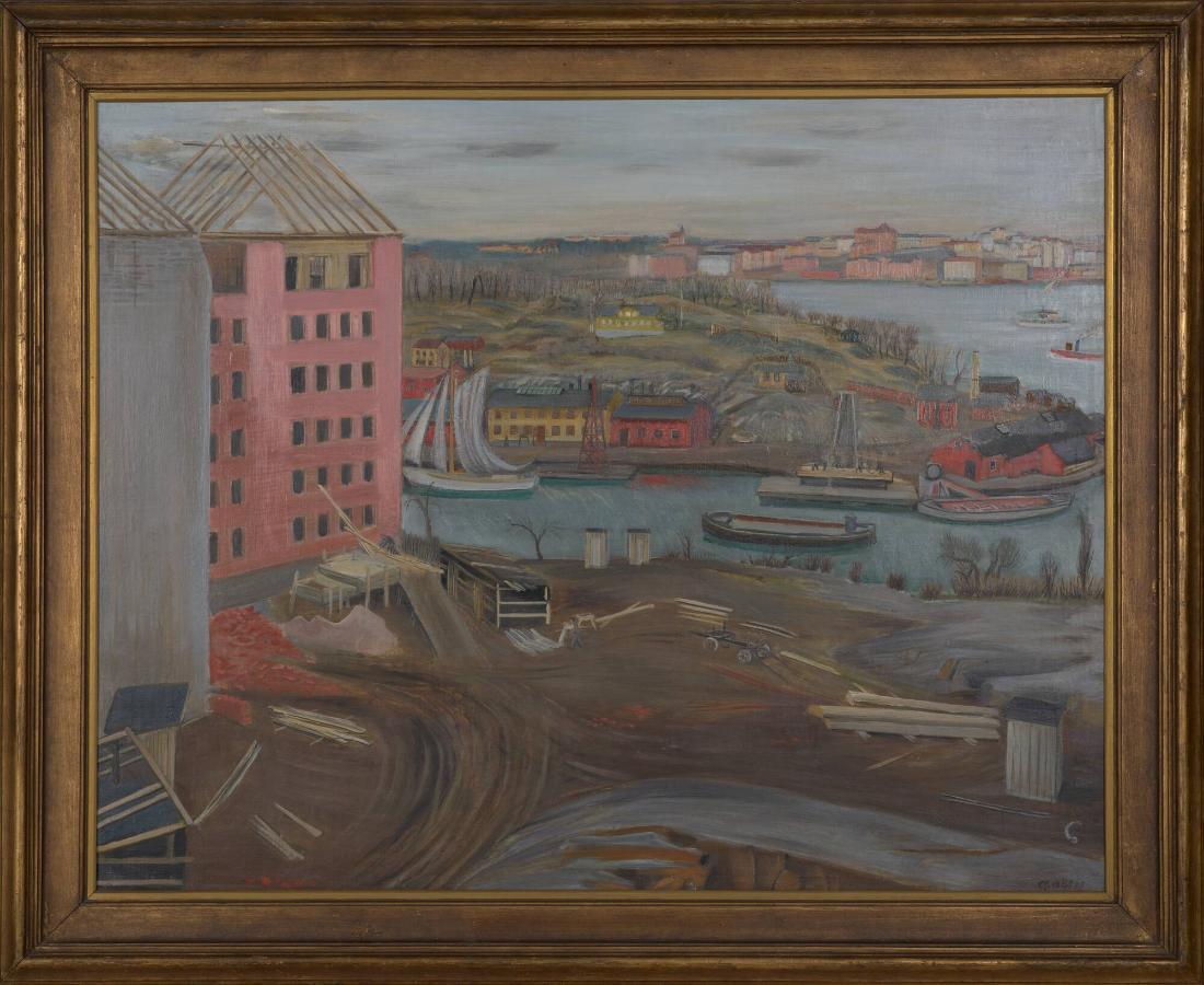 Varvet, motiv från Långholmssundet