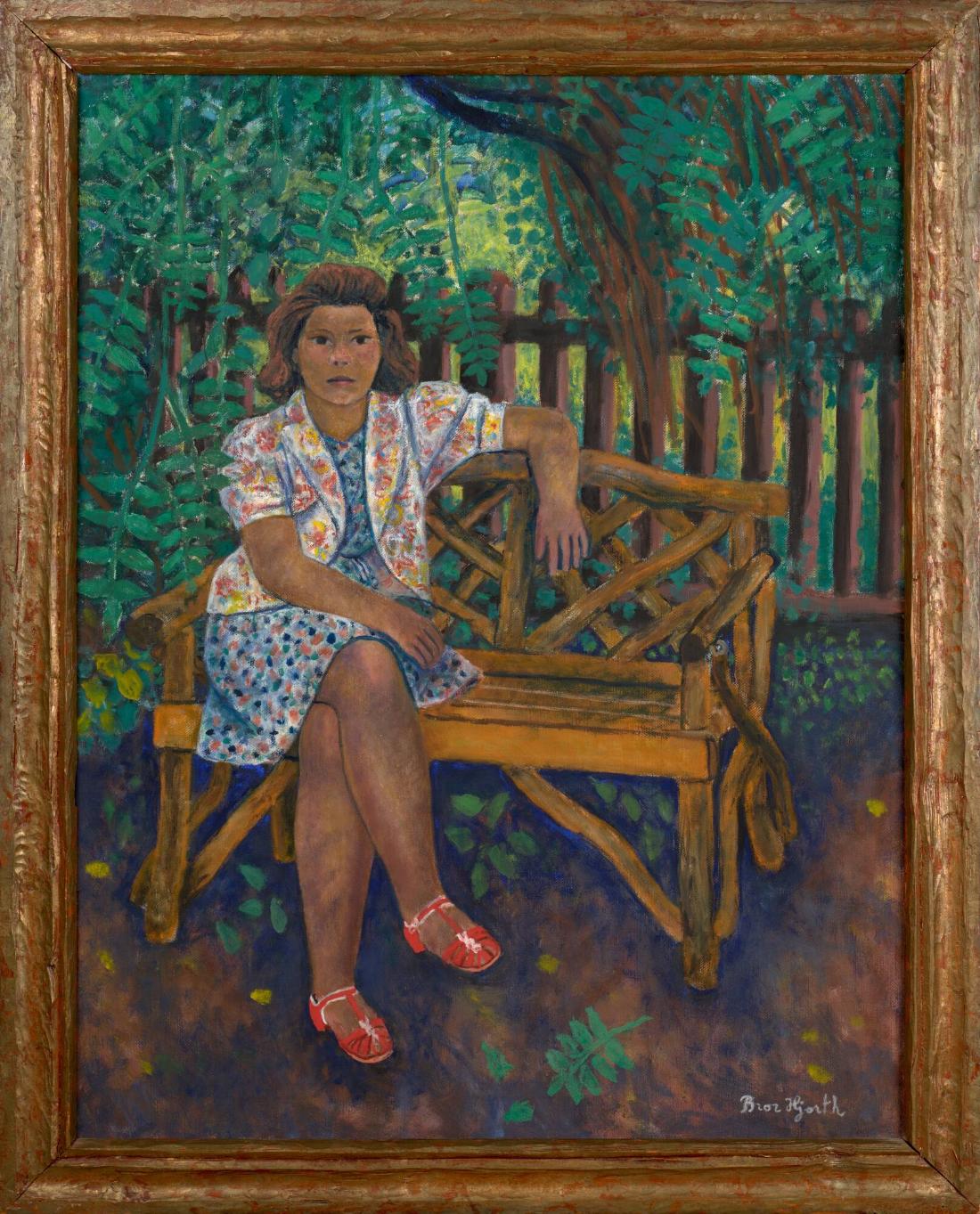 Margit i trädgården