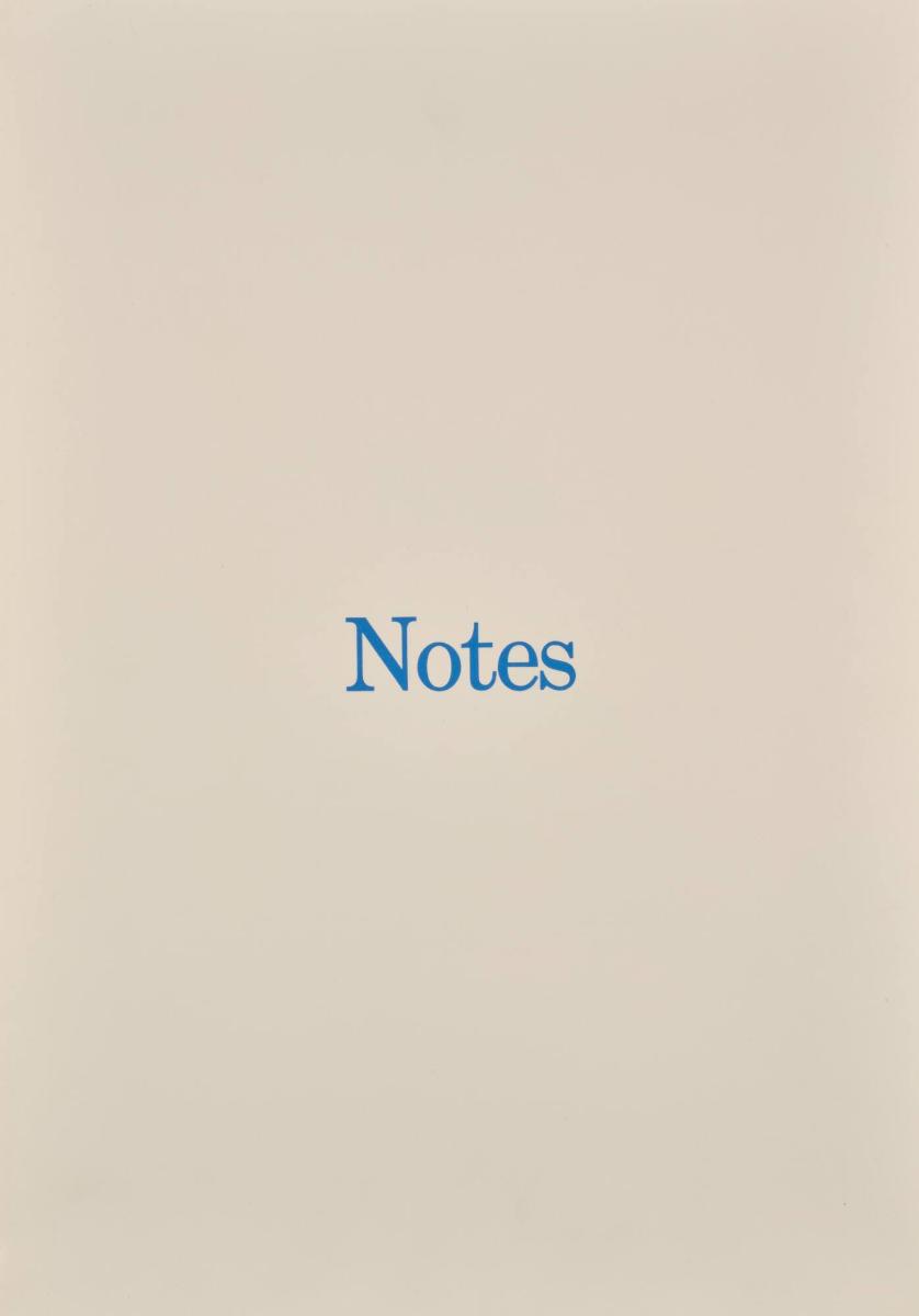 Notes