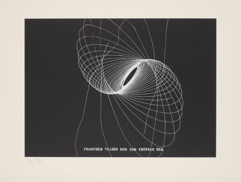 Framtiden tillhör dem som erövrar dem. Ur 'Varg-mapp'