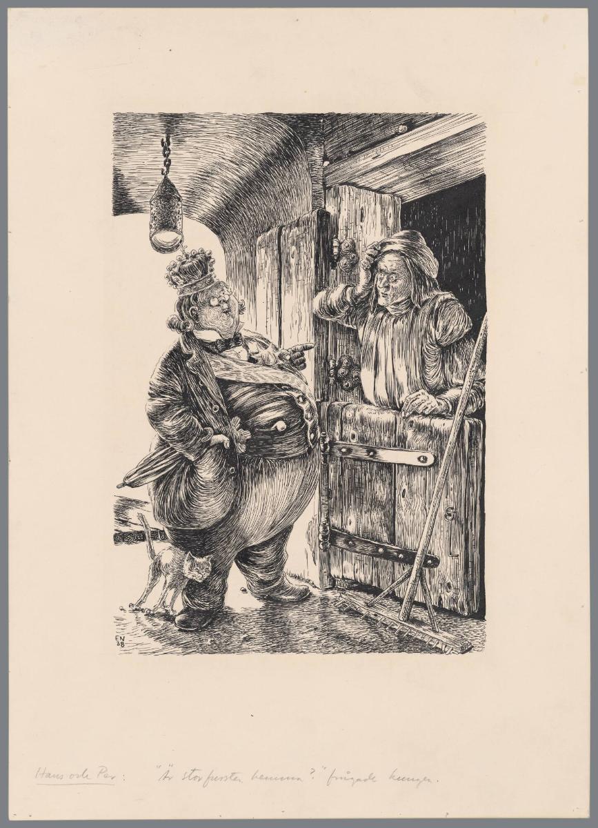 Ill. till sagan 'Hans och Per'