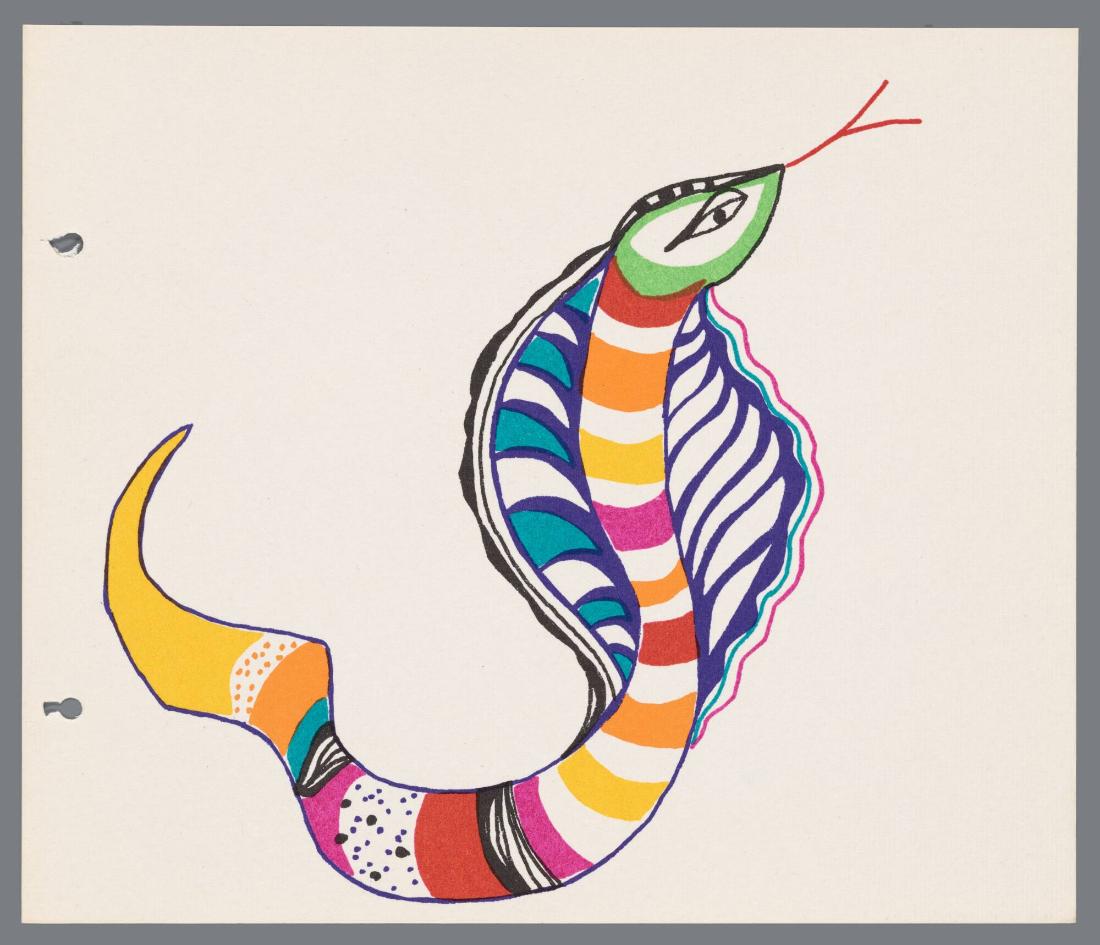 The Devouring Mothers - Story Book by Niki de Saint Phalle. Ur boken "the Devouring Mothers - Story Book by Niki de Saint Phalle"