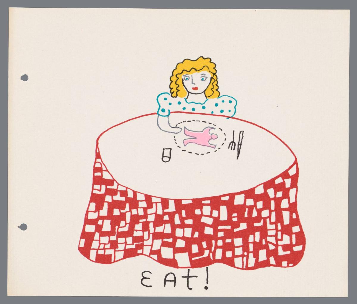 The Devouring Mothers - Story Book by Niki de Saint Phalle. Ur boken "the Devouring Mothers - Story Book by Niki de Saint Phalle"