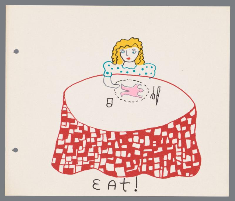 The Devouring Mothers - Story Book by Niki de Saint Phalle. Ur boken "the Devouring Mothers - Story Book by Niki de Saint Phalle"