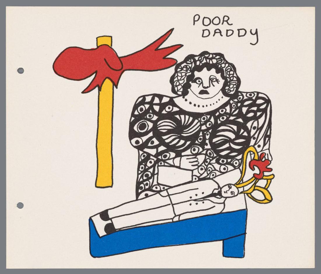 The Devouring Mothers - Story Book by Niki de Saint Phalle. Ur boken "the Devouring Mothers - Story Book by Niki de Saint Phalle"