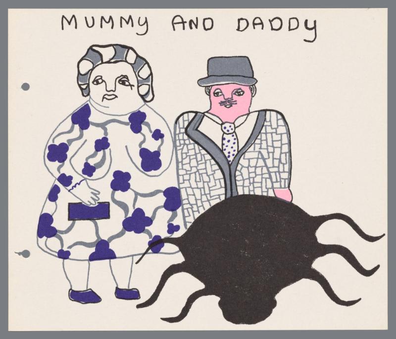 The Devouring Mothers - Story Book by Niki de Saint Phalle. Ur boken "the Devouring Mothers - Story Book by Niki de Saint Phalle"