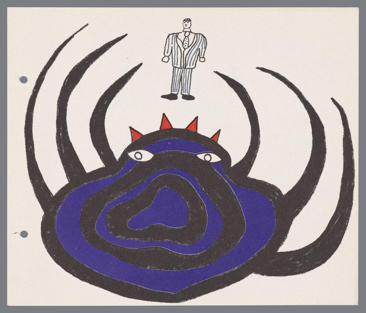 The Devouring Mothers - Story Book by Niki de Saint Phalle. Ur boken "the Devouring Mothers - Story Book by Niki de Saint Phalle"
