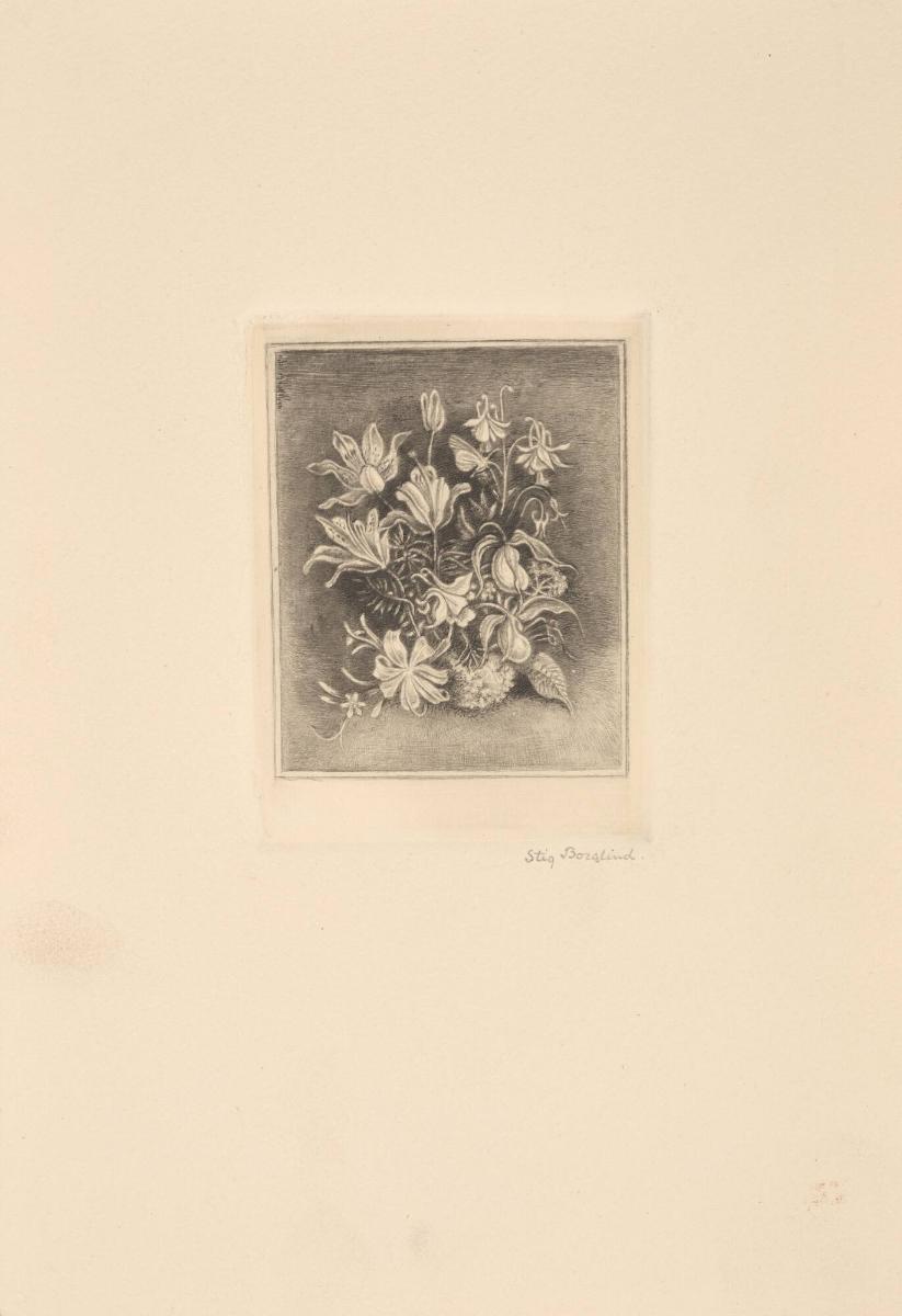 Cypripedium, blombukett