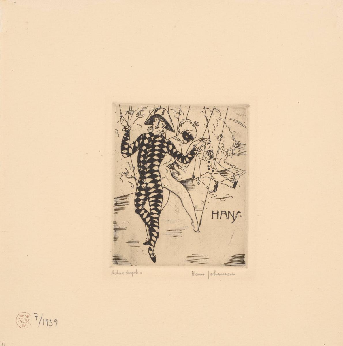 Exlibris (med marionettdockor)