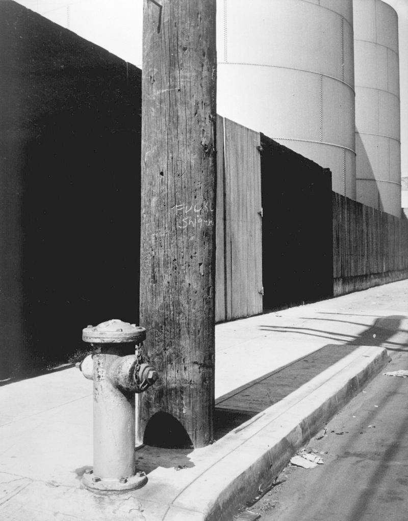 Telephone Pole and Hydrant