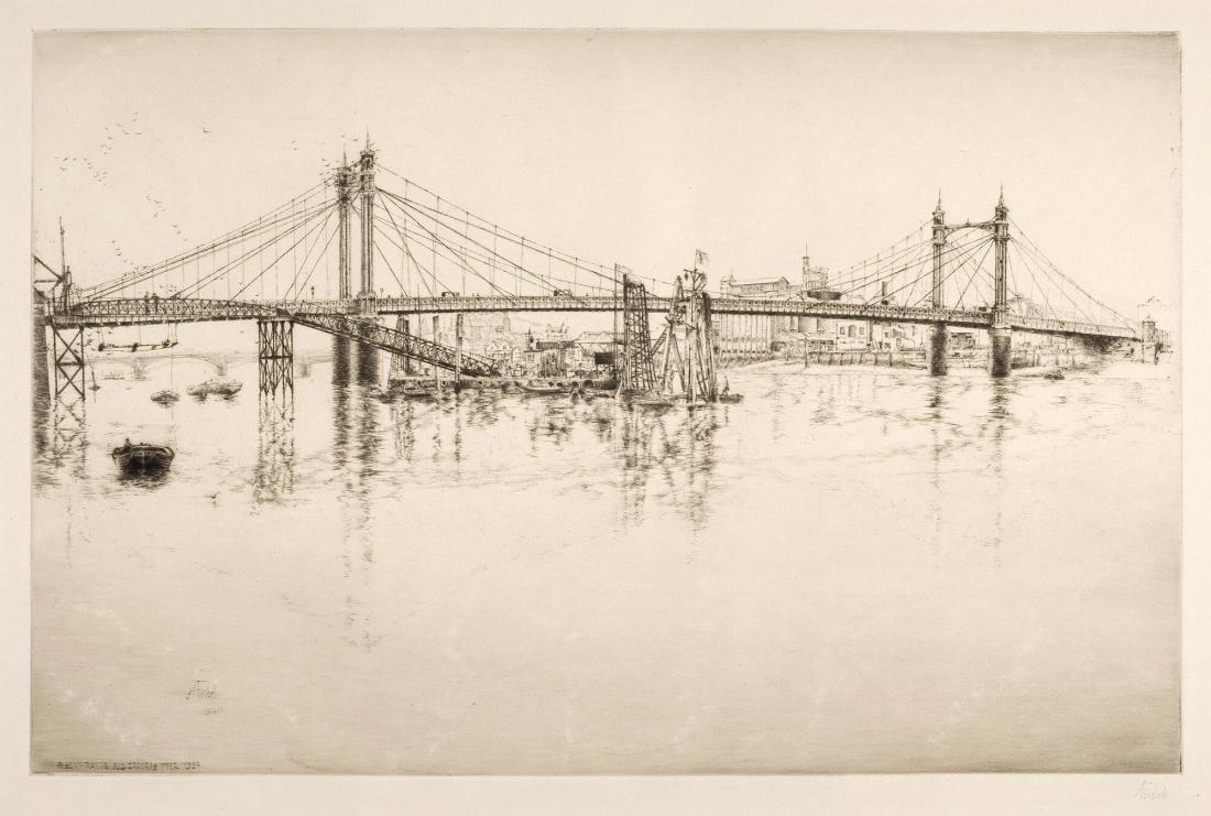 Albert Bridge and Cadogan Pier