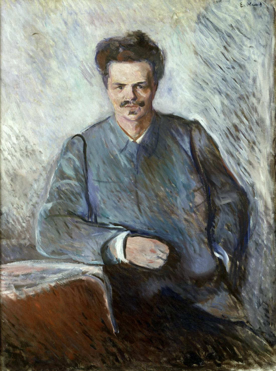 Författaren August Strindberg