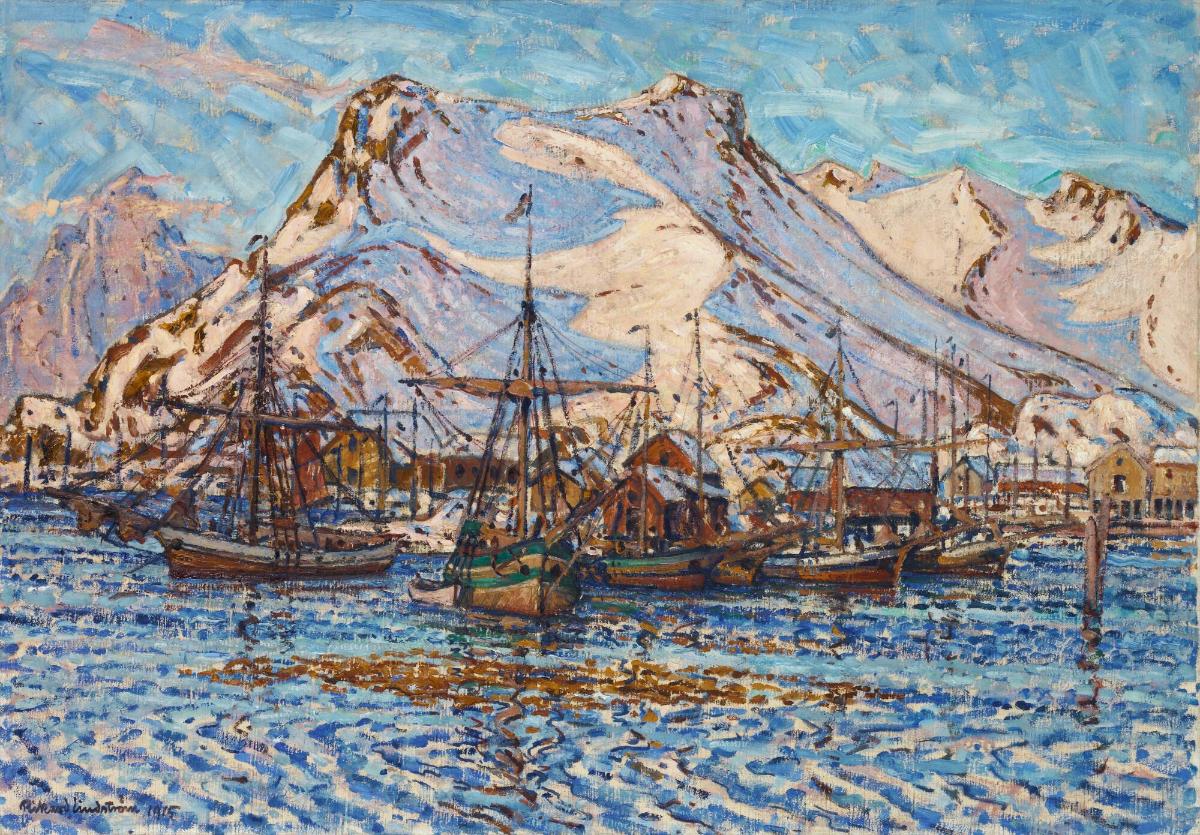 Hamnen i Svolvaer, Lofoten