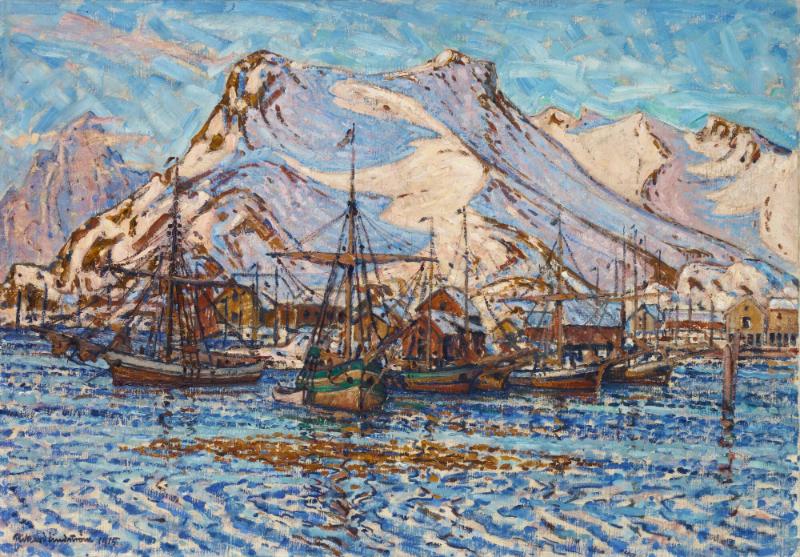 Hamnen i Svolvaer, Lofoten