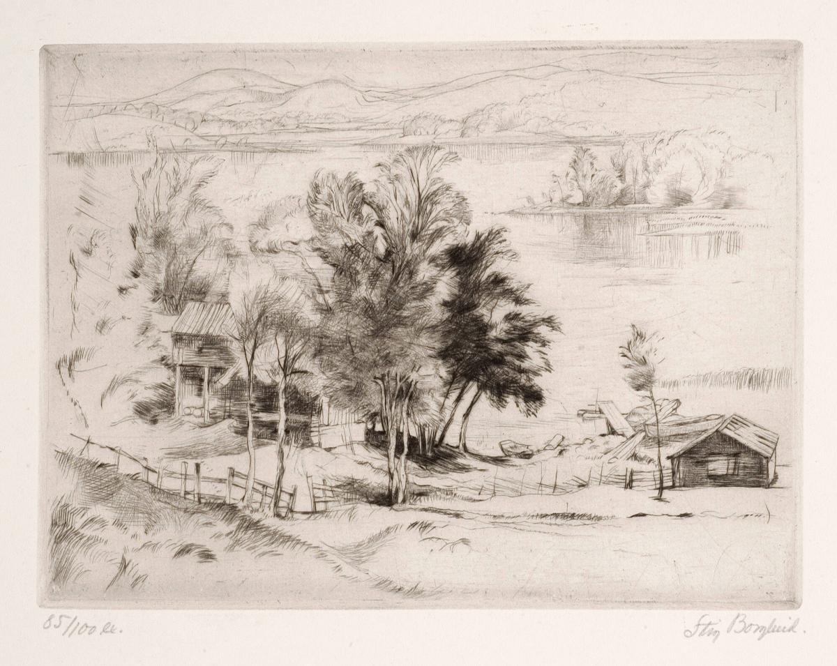 Landskapsbild från Svärdsjö