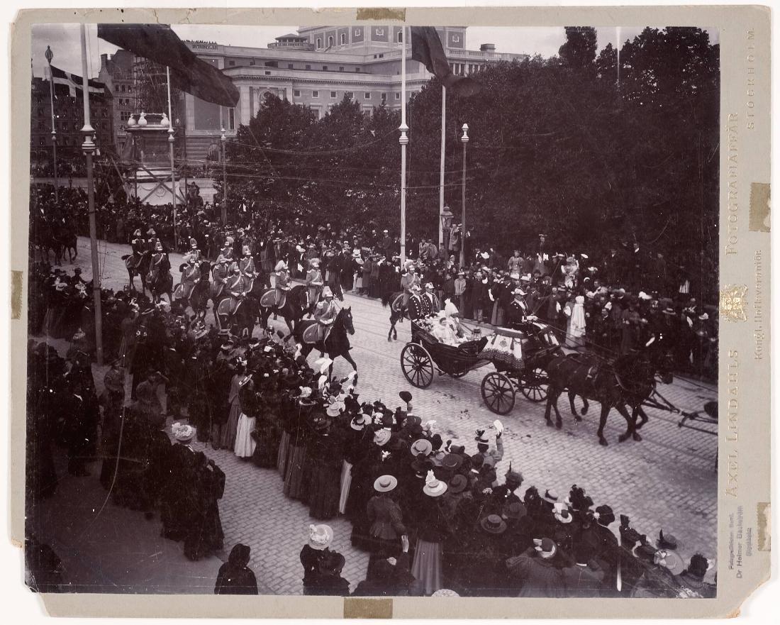 Prins Carls och Prinsessan Ingeborgs intåg i Stockholm den 9 september 1897