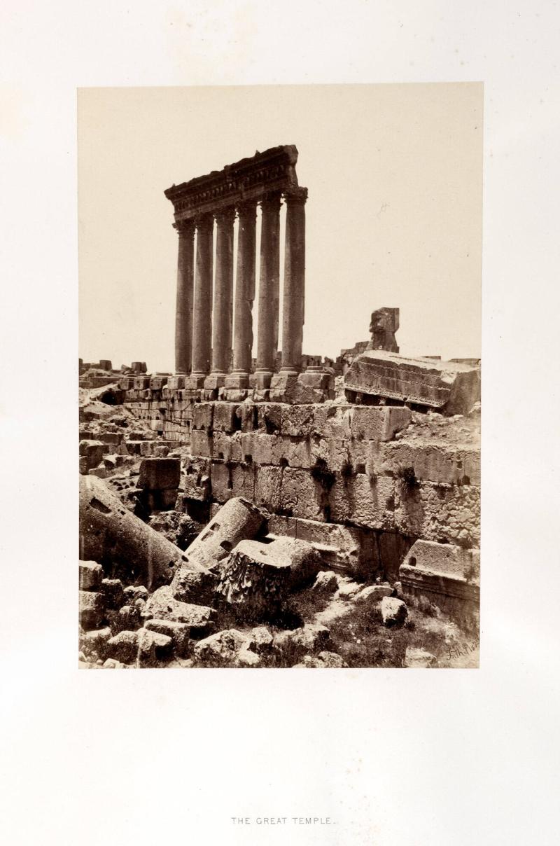 The great temple. Ur boken Egypt, Sinai and Palestine. Album 8