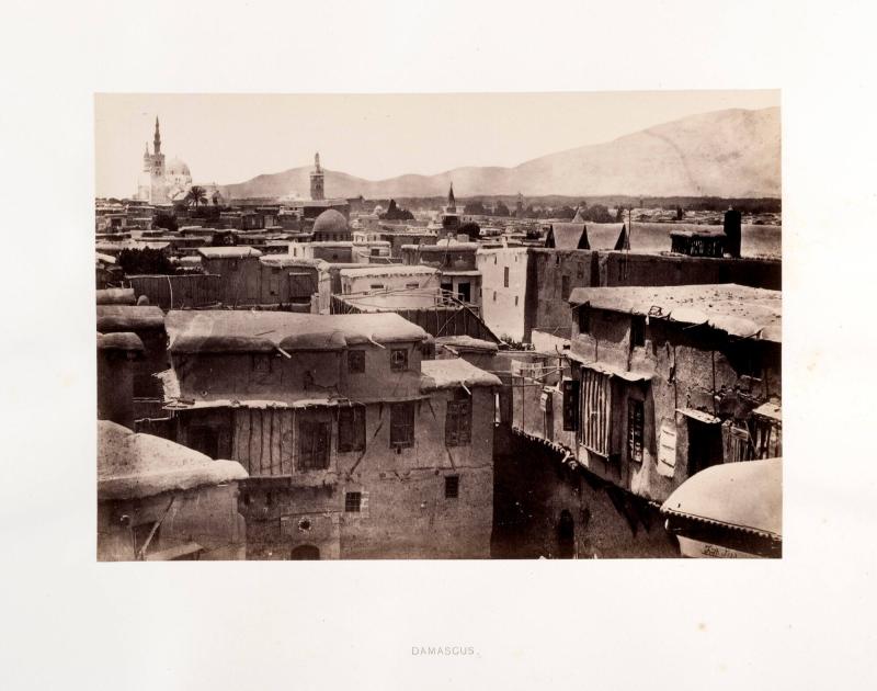 Damascus. Ur boken Egypt, Sinai and Palestine. Album 8