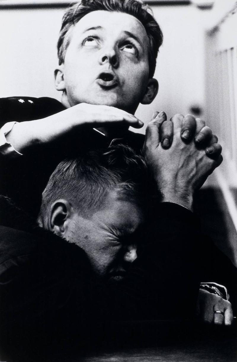 Titel saknas. Ur serien "Frälsningsarmén"