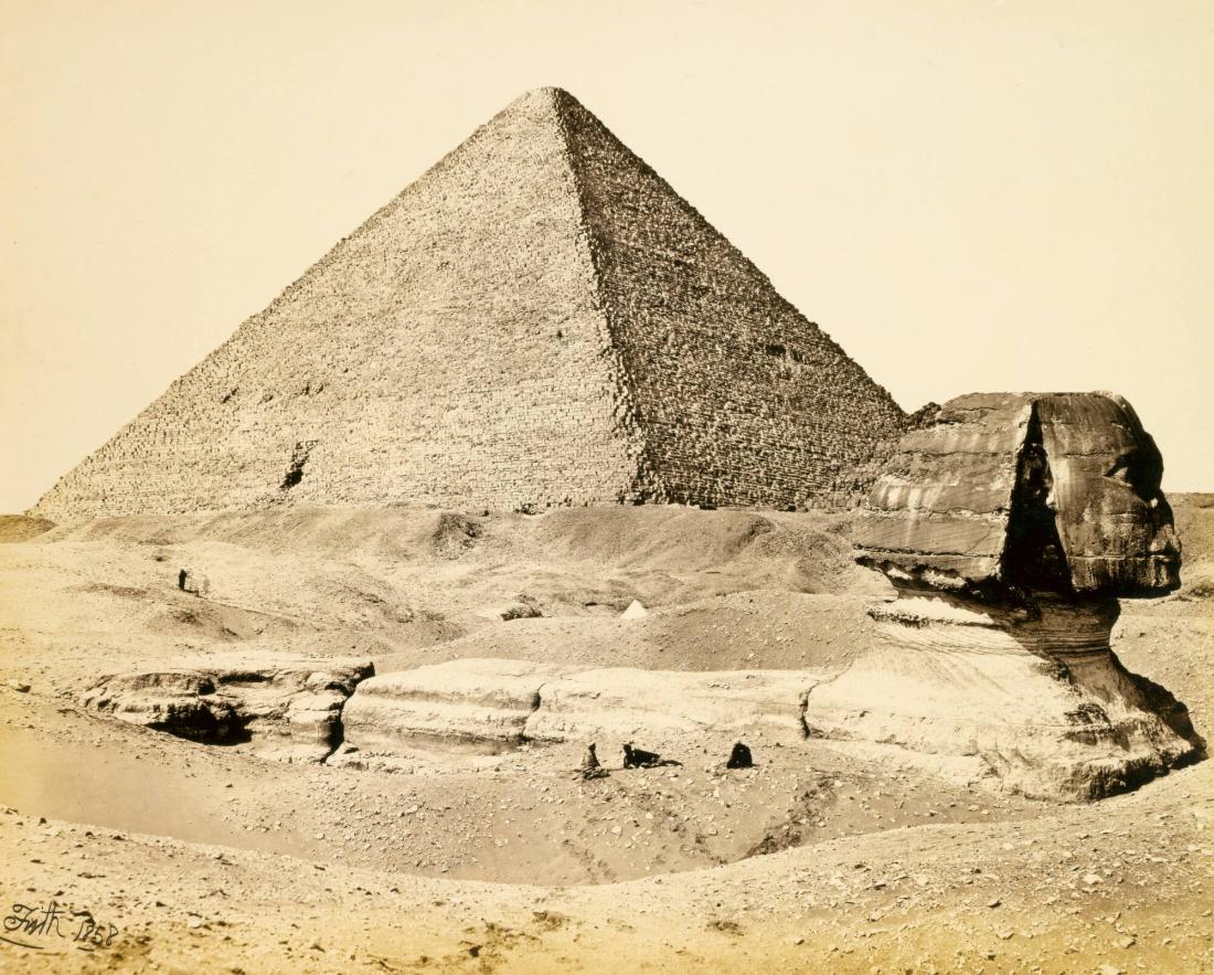 The Great Pyramid and the Great Sphynx