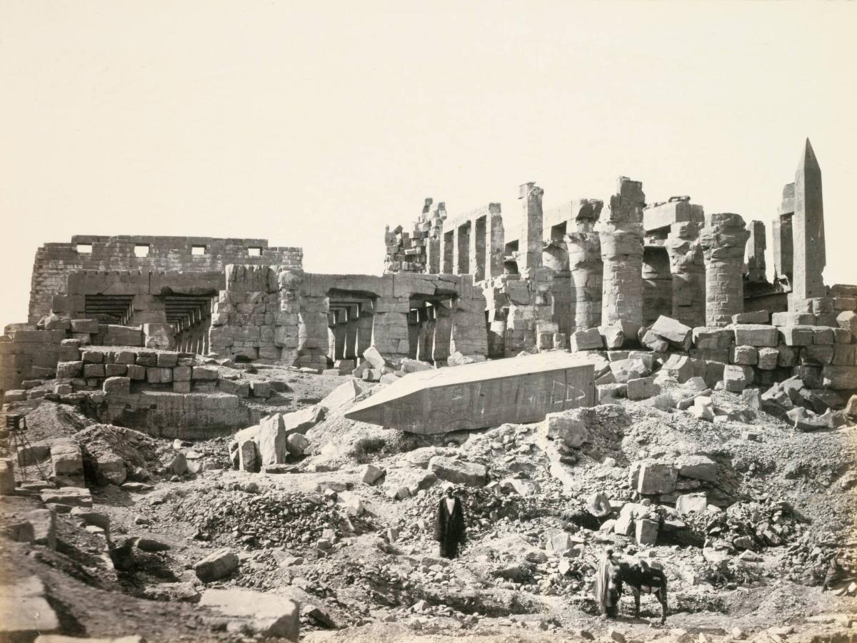 The Temple of El-Karnah from the South East