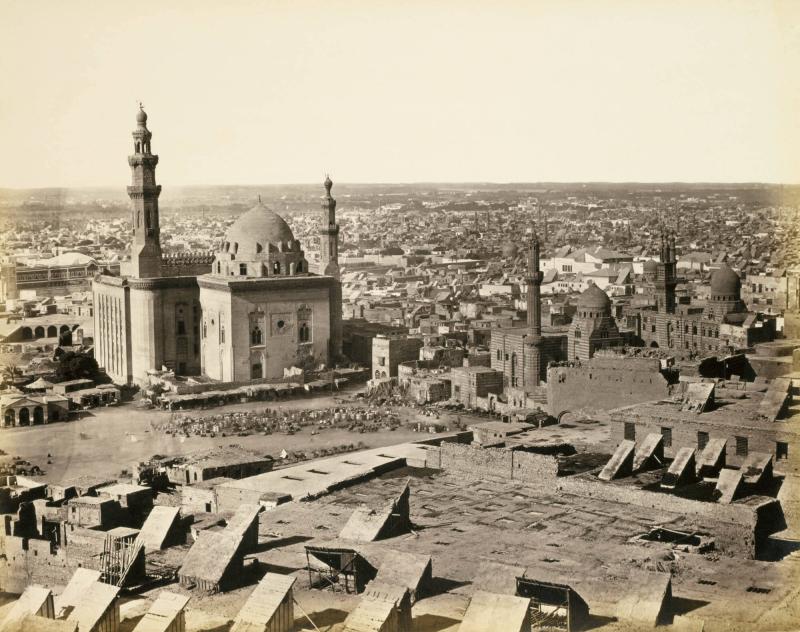 Cairo, from the Citadel. First view