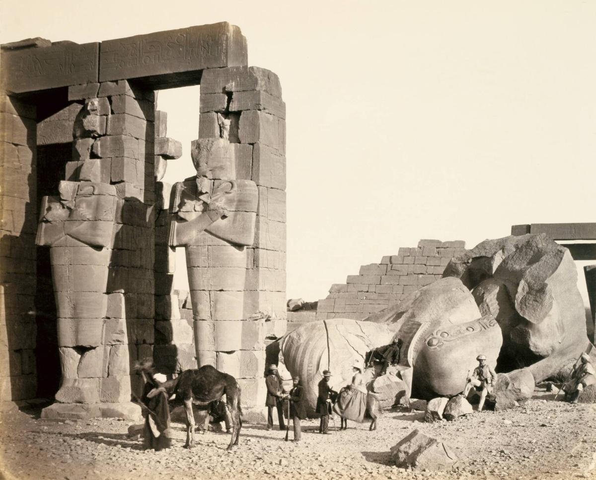 The Rameseum of El-Kurneh