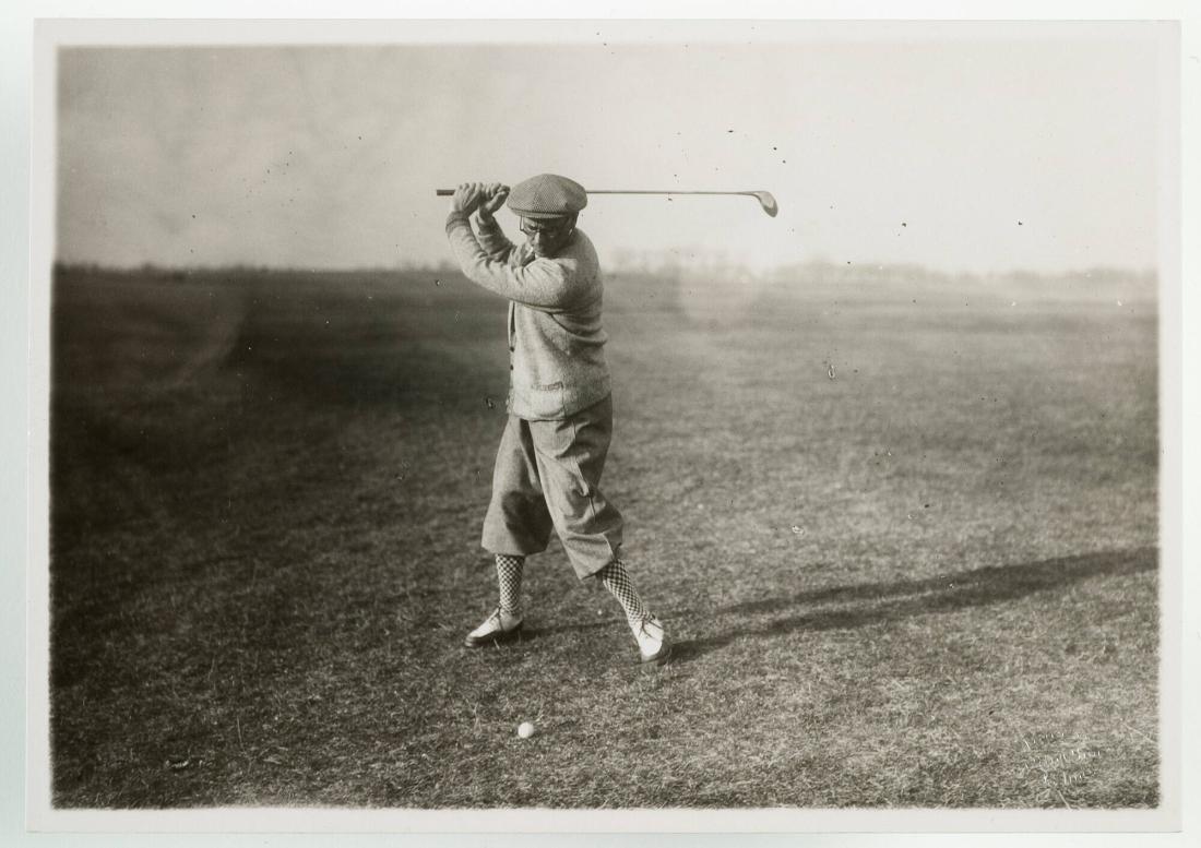 Assessor Carl Rydbeck spelar golf på Falsterbo golfbana