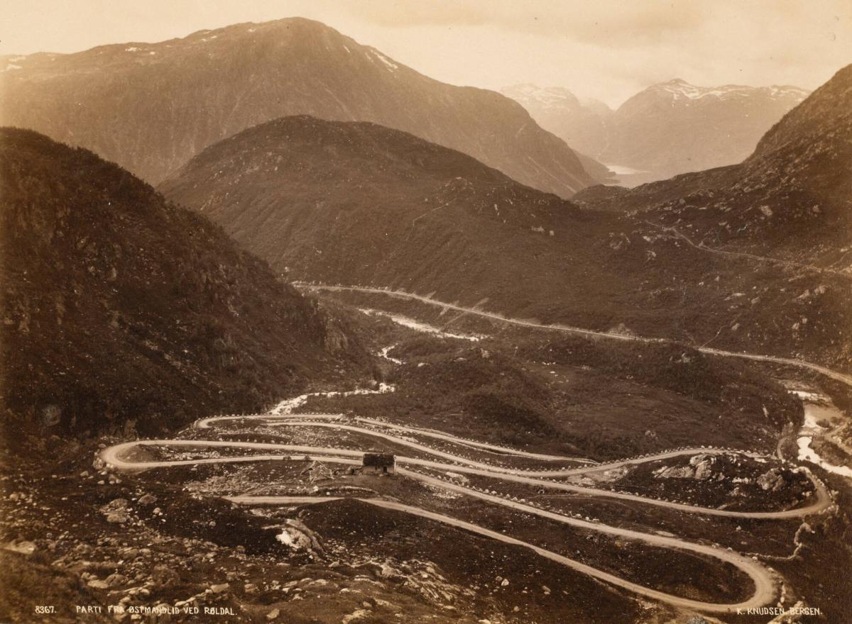 Parti fra Östmandlid ved Röldal