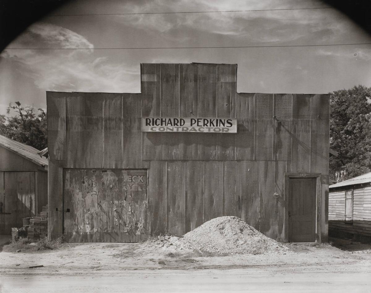 Corrugated in facade, Moundville Alabama