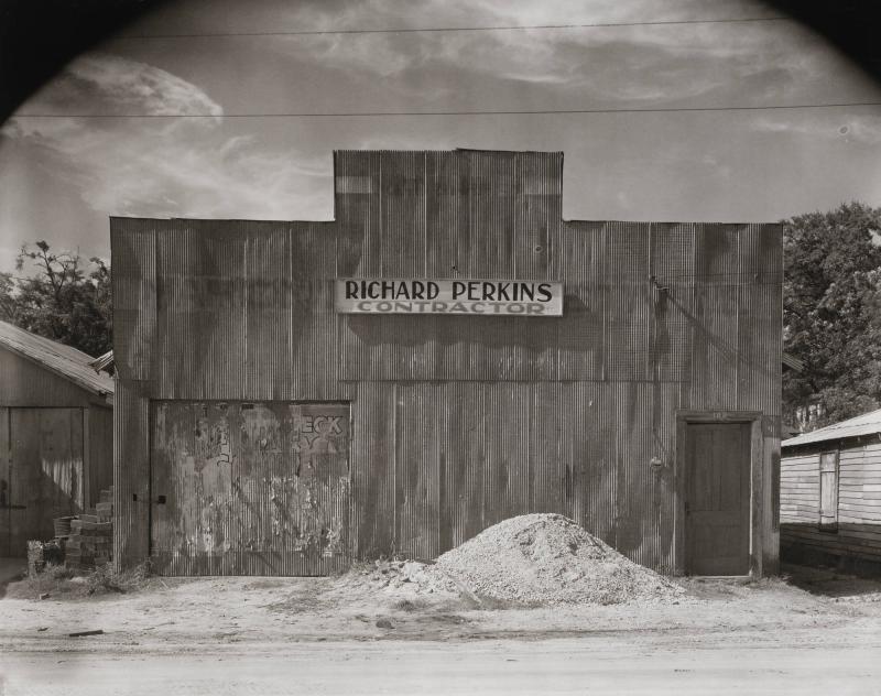 Corrugated in facade, Moundville Alabama