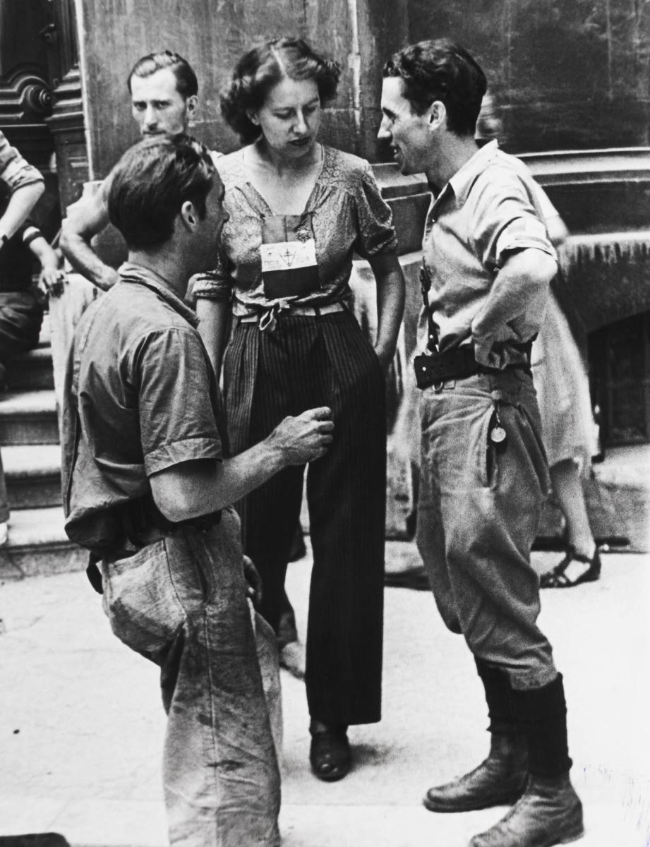 La résistance réunie, une Gaulliste et un communiste réunis, Marseille, 25 août 1944