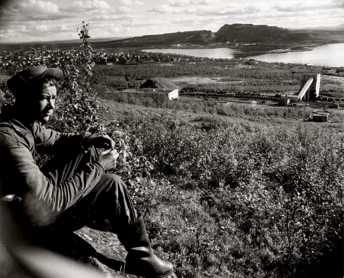 Lappland: Kiruna samhälle grundlagt 1899. Ur serien: "Grängesbergskoncernen i bild"