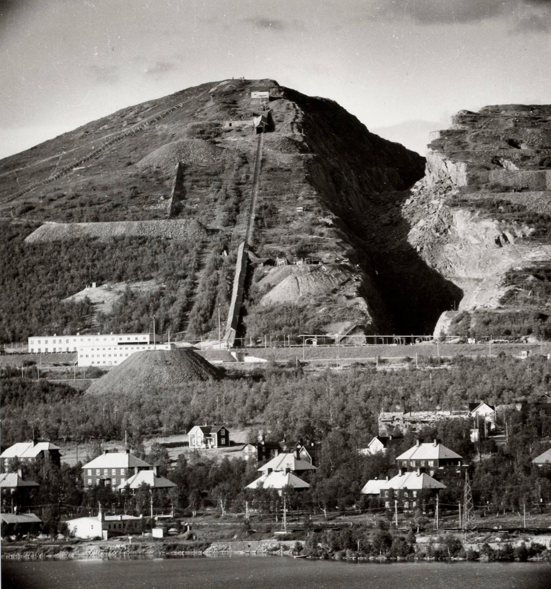 Lappland: Kiruna samhälle grundlagt 1899. Ur serien: "Grängesbergskoncernen i bild"