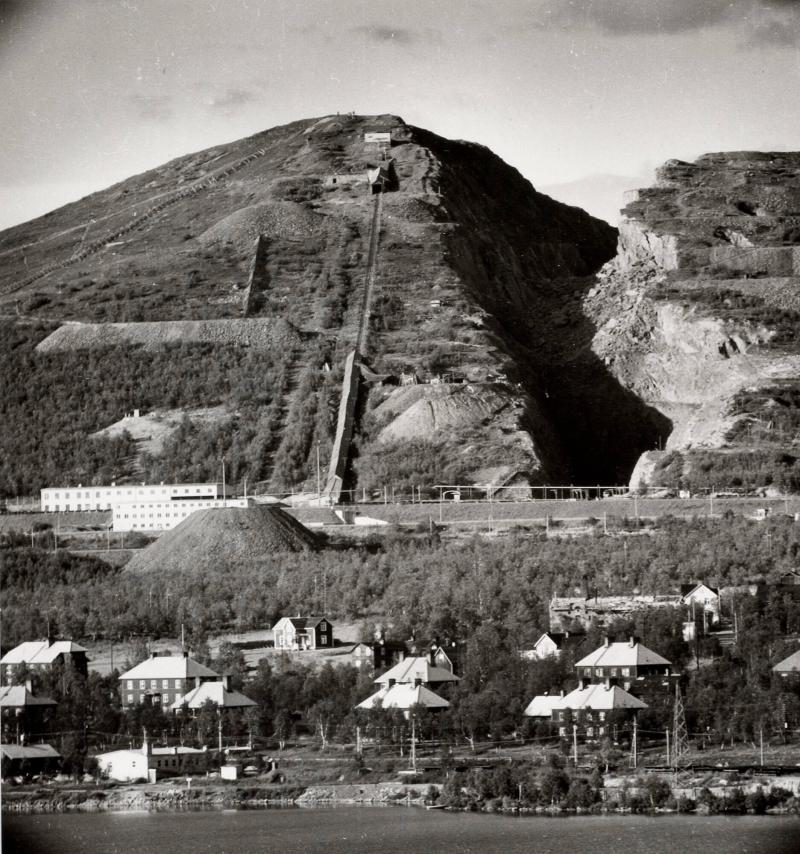 Lappland: Kiruna samhälle grundlagt 1899. Ur serien: "Grängesbergskoncernen i bild"