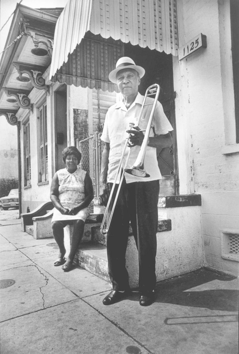 Pearl & Jim Robinson, New Orleans 1971