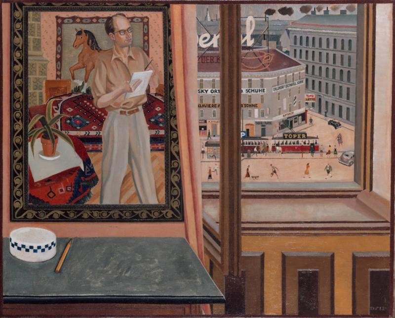 Självporträtt i Wien